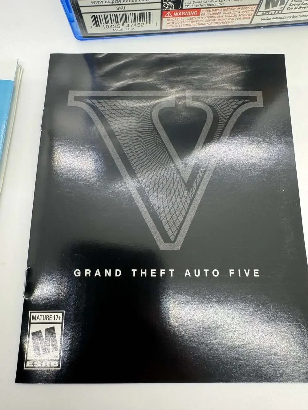 Grand Theft Auto V Replacement Game Case for PlayStation 4